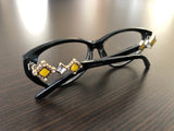 Women's Eyewear Yellow Flower Frame Eyeglasses