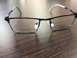 Men's Eye Frame Black Eyeglasses 138_2