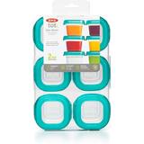 OXO Tot Baby Blocks Freezer Storage Containers (2 oz), 6 pieces, Teal
