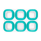 OXO Tot Baby Blocks Freezer Storage Containers (2 oz), 6 pieces, Teal