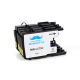 Brother LC75 Compatible Ink Cartridge Combo High Yield BK/C/M/Y - 4/Pack - Moustache®