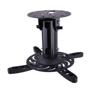 Home Theater Tilt and Swivel Projector Ceiling Mount, Black - TygerClaw Holds most projectors up to 33lbs/15kgs