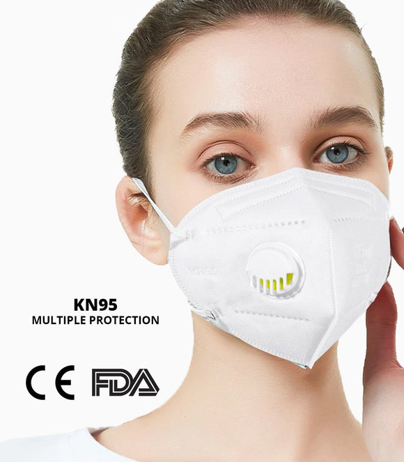 KN95 Masks Breathing Valve