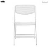 Folding Chair, White, 5/Pack