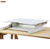 ADR Height Adjustable Standing Monitor Ergonomic Desk Riser, 32" Wide - Rocelco®