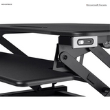 Electric Height Adjustable Sit-Stand Workstation Desk Converter, 36in