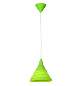 Green Silicon 1 Light Pendant