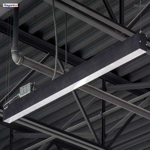 Lampe linéaire LED pour grande hauteur, 4 pieds, 50 W, 4 000 K, 5 500 lumens, 120-277 V CA, non variable, homologué UL et cUL