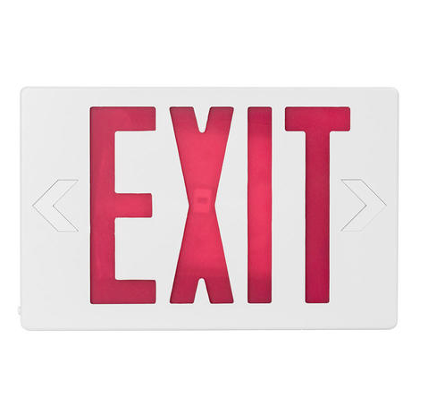 Emergency Exit Sign 3.8W LED in Red