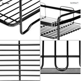 Cosmetic Rack Storage Organizer Kitchen Bathroom Multi-Purpose Holder Wire Shelf 2-Tier - SortWise™