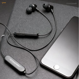 Écouteurs stéréo de sport Bluetooth sans fil avec micro et contrôle du volume 