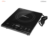 1800W Portable Digital Induction Cooker Countertop Burner, Push Button Controller