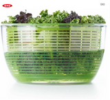 Ensemble de préparation de salade, essoreuse à salade (capacité de 5 pintes / 4,7 L) et shaker à vinaigrette (1 tasse / 250 ml) - OXO
