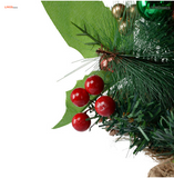 Artificial Christmas Tree with Ornament, 45cm