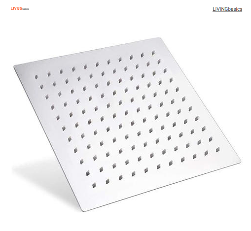 304 Stainless Steel Shower Head Black Rainfall Shower Faucet Set With Storage Shelf 3/4 In 1 - Foto 6