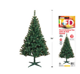 430 Tips Pre-lit LED Christmas Tree,100 Lights, 70"