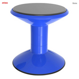 Storex Adjustable Wobble Chair, Non-Slip Base, 12-18 Inch Height