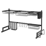 Dish Drying Rack Over The Sink -Adjustable Large Dish Rack Drainer - SortWise™