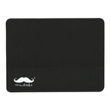 Mouse Pad Non-Slip Anti-Fray Cloth Surface, Black - Moustache® - 320mm*240mm*3mm