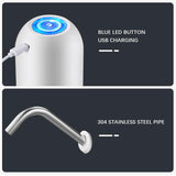 Electric Rechargeable 5 Gallon Water Dispenser USB Charging Water Pump - LIVINGbasics™