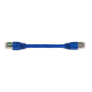 Cat6A 26AWG STP Ethernet Network Patch Cable - Blue - Monoprice® - 0.5ft