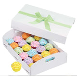 Boîte à cupcakes blanche, capacité de 24 cupcakes - Wilton
