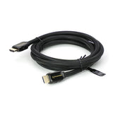 Câbles HDMI® 2.0 haut de gamme avec gaine en nylon série Mamba - 6 pieds (noir)