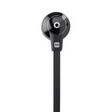 Hi-Fi Reflective Sound Technology Earbuds Headphones with Microphone, Black/Carbonite