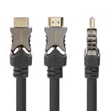 HDMI 2.0 Rated Cables 30Ft UHD 4K 60Hz, 18Gbps Zinc Alloy Licensed
