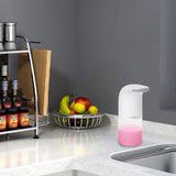 Distributeur automatique de savon moussant 350 ml, mouvement infrarouge sans contact, pompe à capteur
