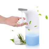 Distributeur automatique de savon moussant 350 ml, mouvement infrarouge sans contact, pompe à capteur