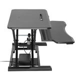 Electric Height Adjustable 37.4" Sit-Stand Desk Converter - PrimeCables®