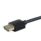 Câble HDMI haute vitesse ultra fin certifié Premium HDR 36AWG noir