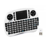 Mini clavier multimédia sans fil portable 2,4 GHz avec souris à pavé tactile multi-touch 