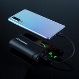 4000mAh Portable External Battery Charger Power Bank -Black