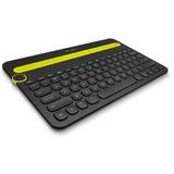Logitech Bluetooth Multi-Device Keyboard K480 for Computers, Tablets and Smartphones - Black