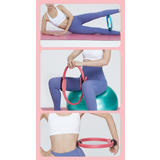 Pilates Ring Yoga Fitness Magic Circle Full Body Toning Fitness Ring, 15" - LIVINGbasics™ - Hot Pink