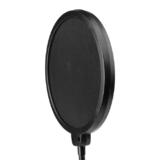 Studio Microphone Dual Layer Pop Filter With Swivel Mounting Bracket