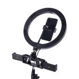 Selfie 10” Ring Light with Adjustable Tripod Stand & Phone Holder for Makeup Live Streaming