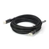 Premium HDMI 2.0 Cables with Nylon Jacket Mamba Series - 10Ft (Black)