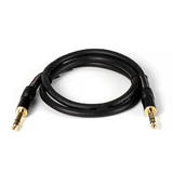 15ft Premier Series 1/4inch (TRS or Stereo) Male to Male 16AWG Cable (Gold Plated)
