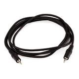 Câble stéréo Plug/Plug M/M 3,5 mm - Noir (4 longueurs disponibles)