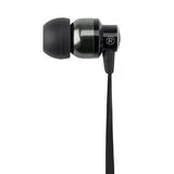 Hi-Fi Reflective Sound Technology Earbuds Headphones with Microphone, Black/Carbonite