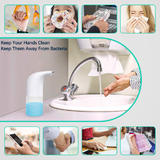 Automatic Foaming Soap Dispenser 350mL, Touchless Infrared Motion, Sensor Pump