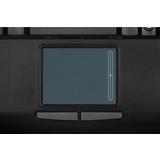 ADESSO SlimTouch 410 AKB-410UB Noir 88 touches normales Mini clavier filaire USB avec pavé tactile intégré 