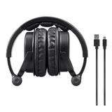 Premium Hi-Fi DJ Style Over-the-Ear Pro Bluetooth Headphones with Mic and Qualcomm aptX Support