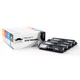 Brother TN436 Compatible Toner Cartridge Combo BK/C/M/Y Extra High Yield 6500 Pages