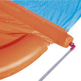 Double Lane Inflatable Dragstrip Splash Water Slide, 16ft - Bestway H2OGO!