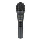 Microphone vocal dynamique, >130 dB SPL, broches XLR plaquées or