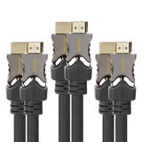 HDMI 2.0 Cables 6Ft UHD 4K 60Hz 18Gbps Zinc Alloy Licensed